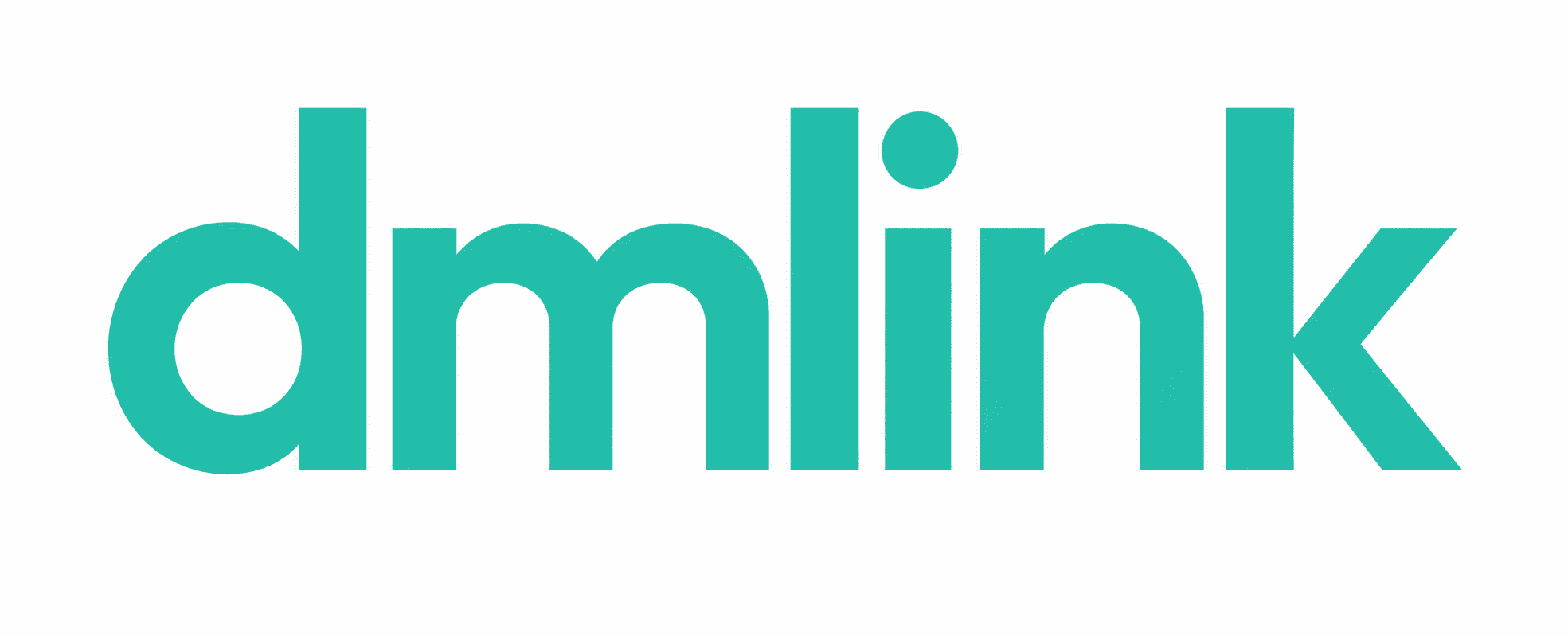dmlink logo green